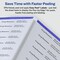 Avery Printable Address Labels with Sure Feed, 1" x 2-5/8", Glossy Clear, 300 Blank Mailing Labels for Laser and Inkjet Printers (6521)